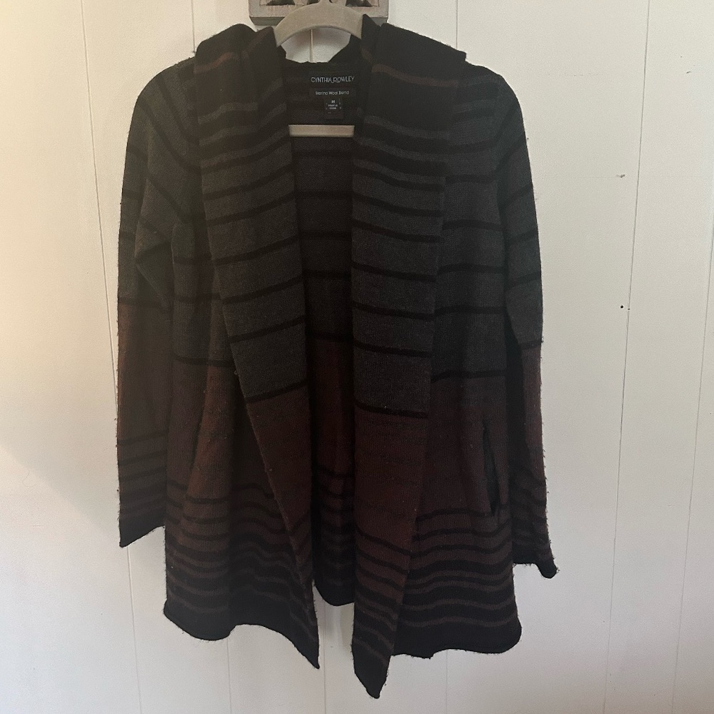 Cynthia Rowley Hooded Sweater